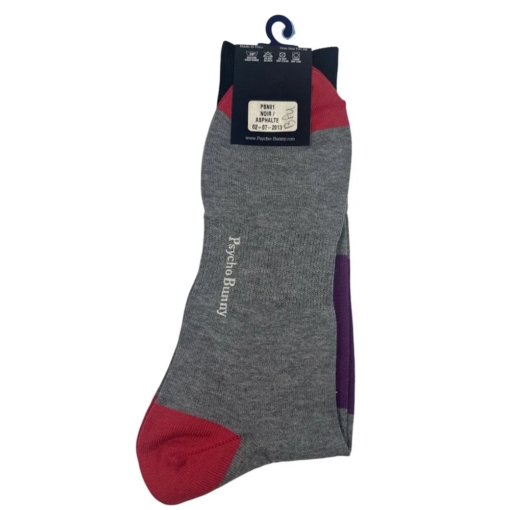 Psycho Bunny By Robert Godley Socks ONE SIZE